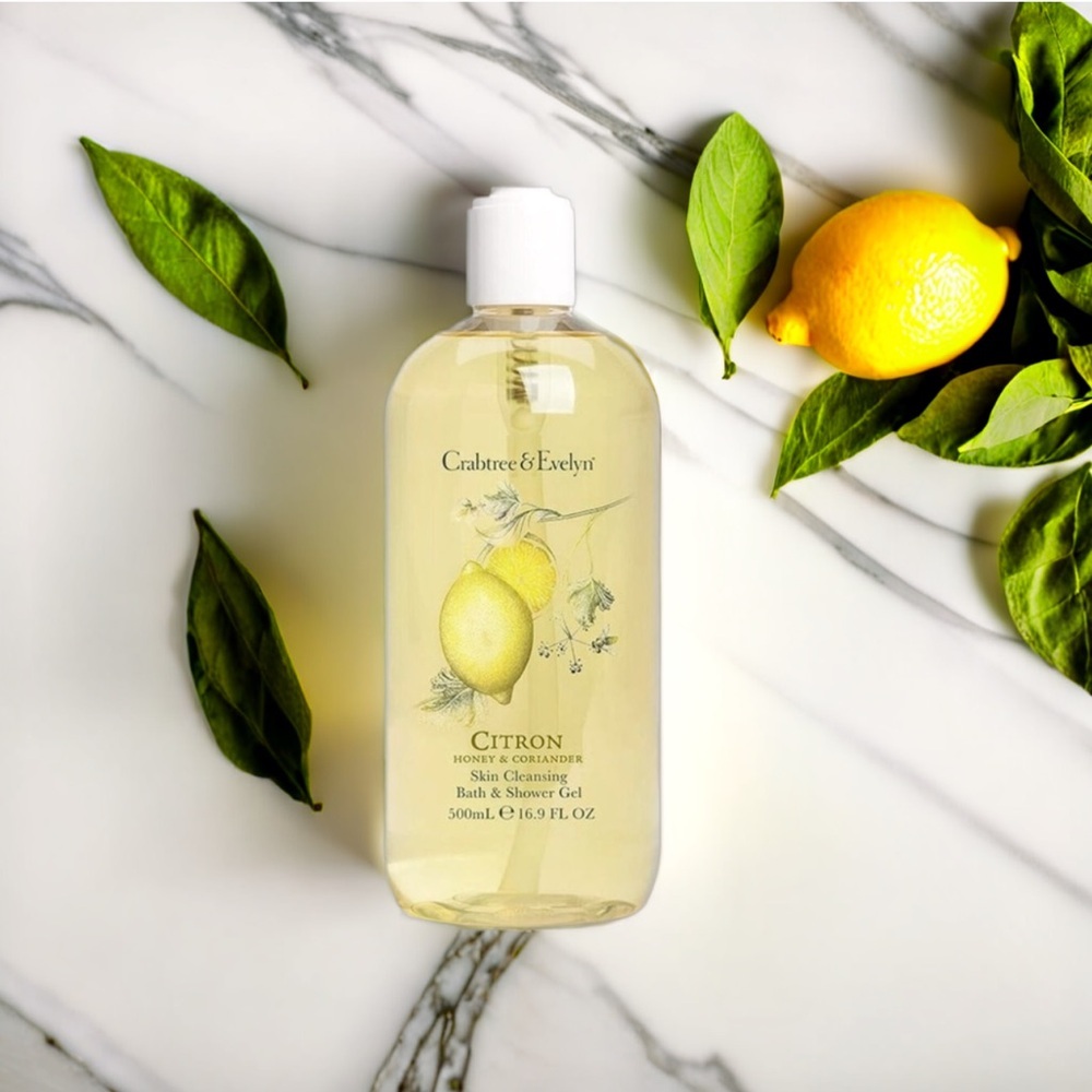 🍋 Crabtree & Evelyn CITRON HONEY CORIANDER
Bath & Shower Gel Body Wash - Picture 2 of 2
